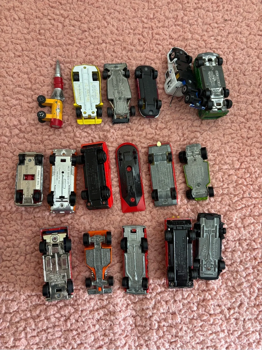 Vintage Lot Diecast cars Hotwheels Matchbox Corgi Majorette 70’s-80’s